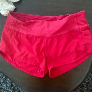 Women's red Athletic Shorts